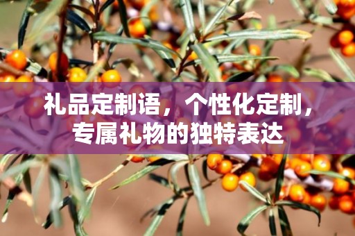 礼品定制语，个性化定制，专属礼物的独特表达
